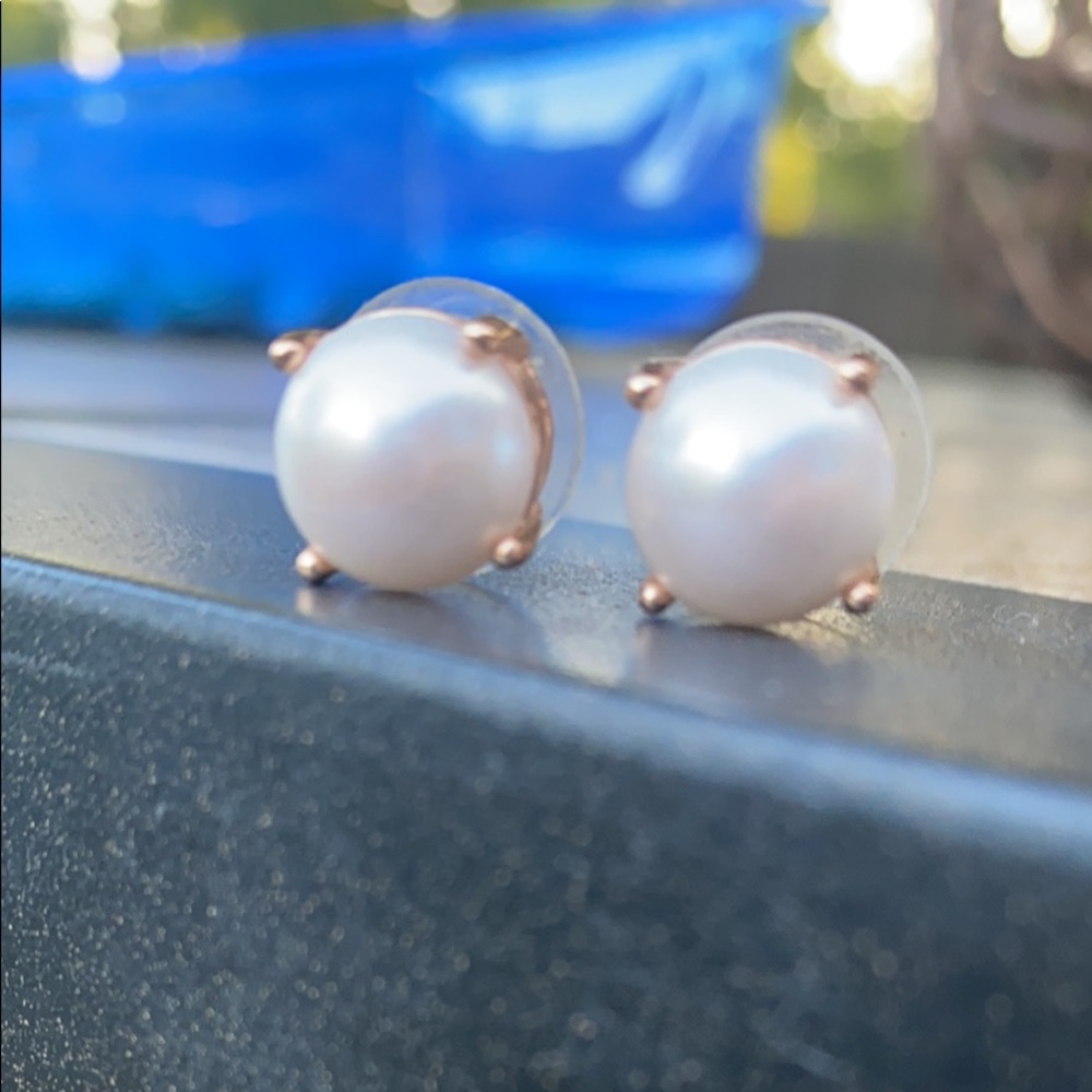 Large KATE SPADE pearl studs